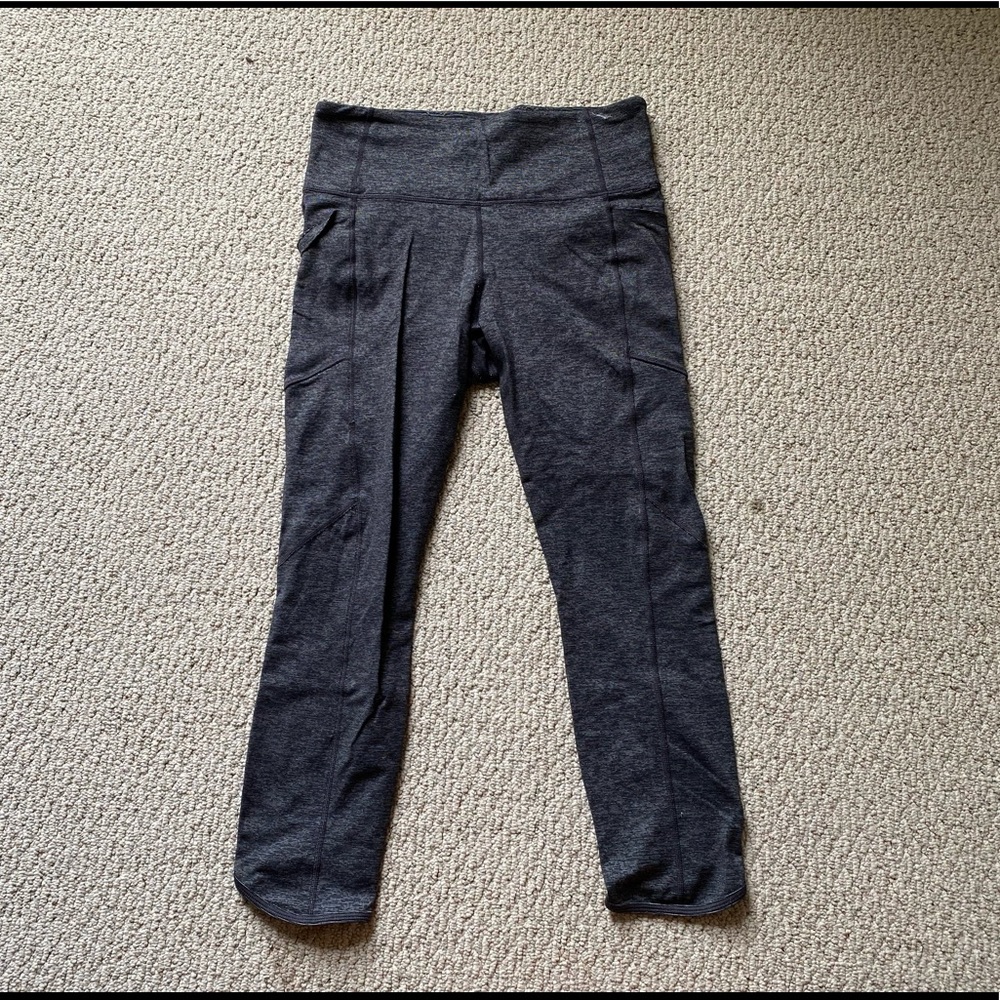cropped athleta leggings with deep pockets